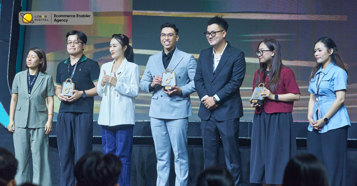 Lemon Digital lên nhận giải TikTok Shop Partner of the Year