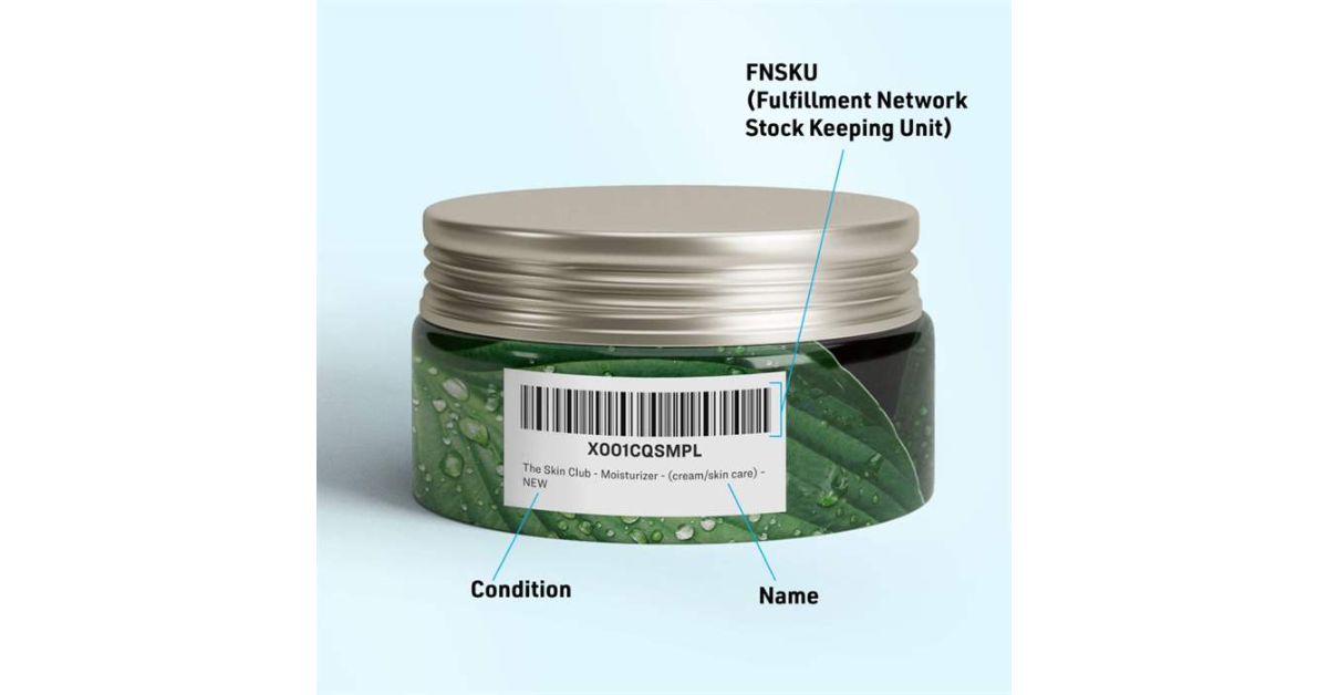 in nhãn FBA, dán lên sản phẩm/thùng hàng và gửi đến địa chỉ kho Amazon được chỉ định