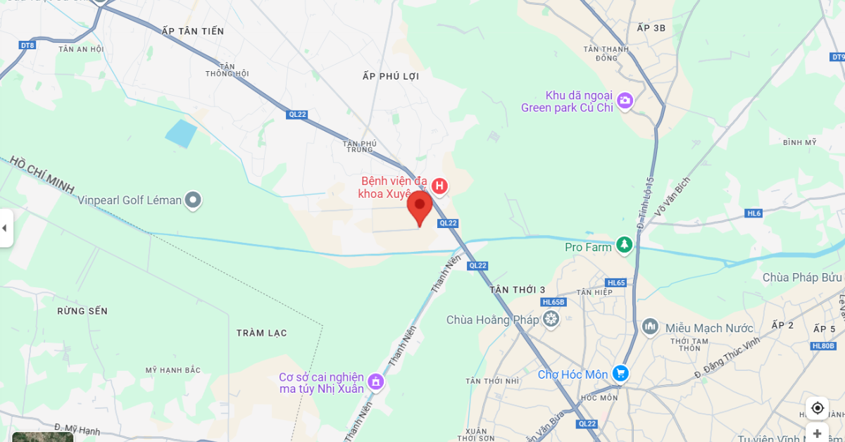 Địa chỉ kho Shopee Củ Chi SOC kèm google map