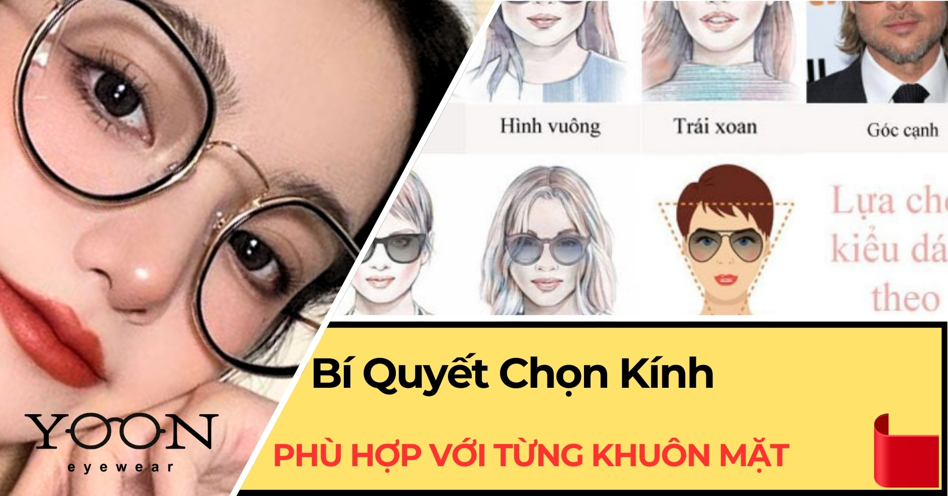 Bí Quyết Chọn Kính Phù Hợp Với Khuôn Mặt