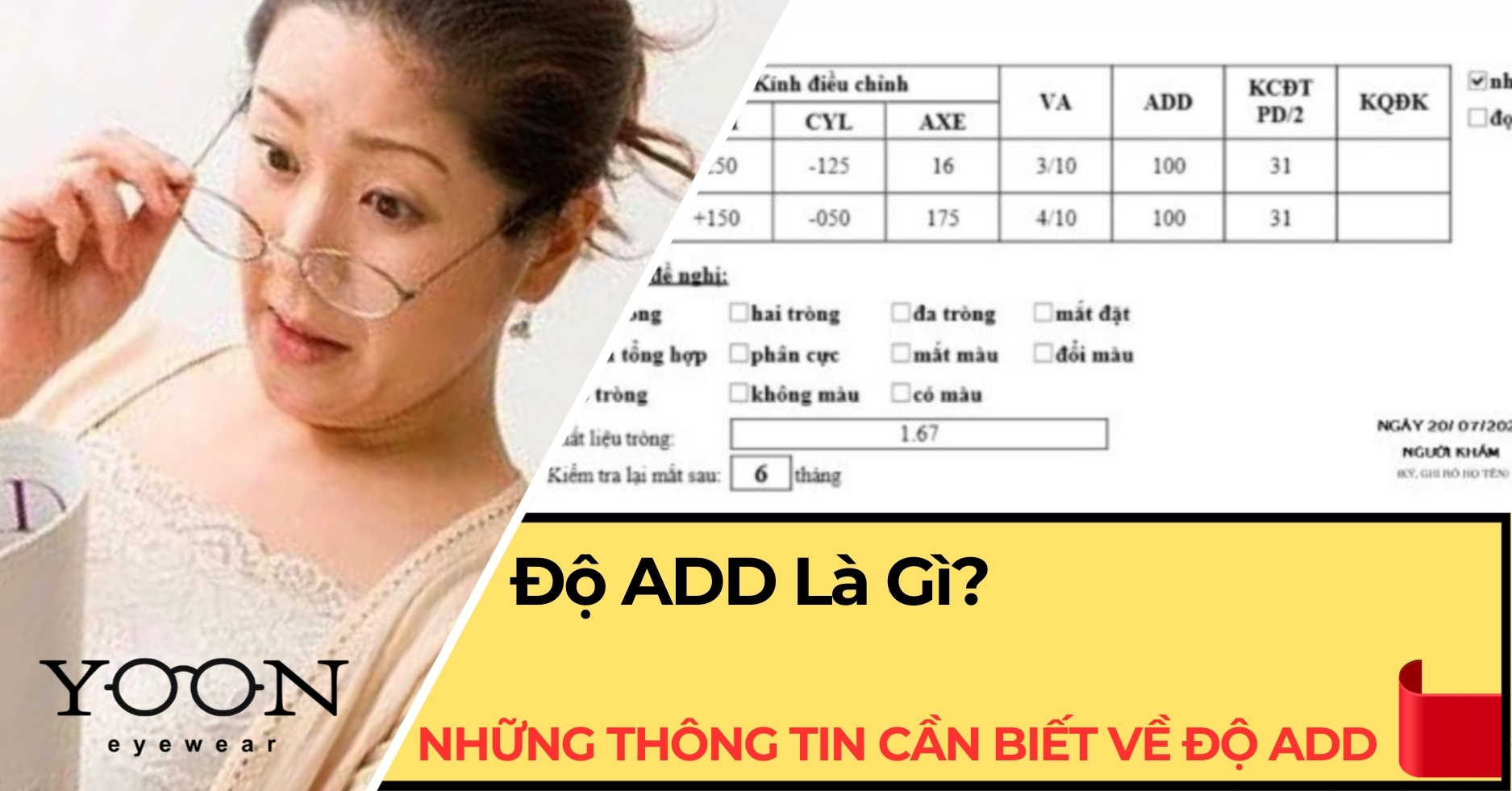 Độ ADD Là Gì? Thông Tin Cần Biết Khi Đọc Đơn Kính Thuốc