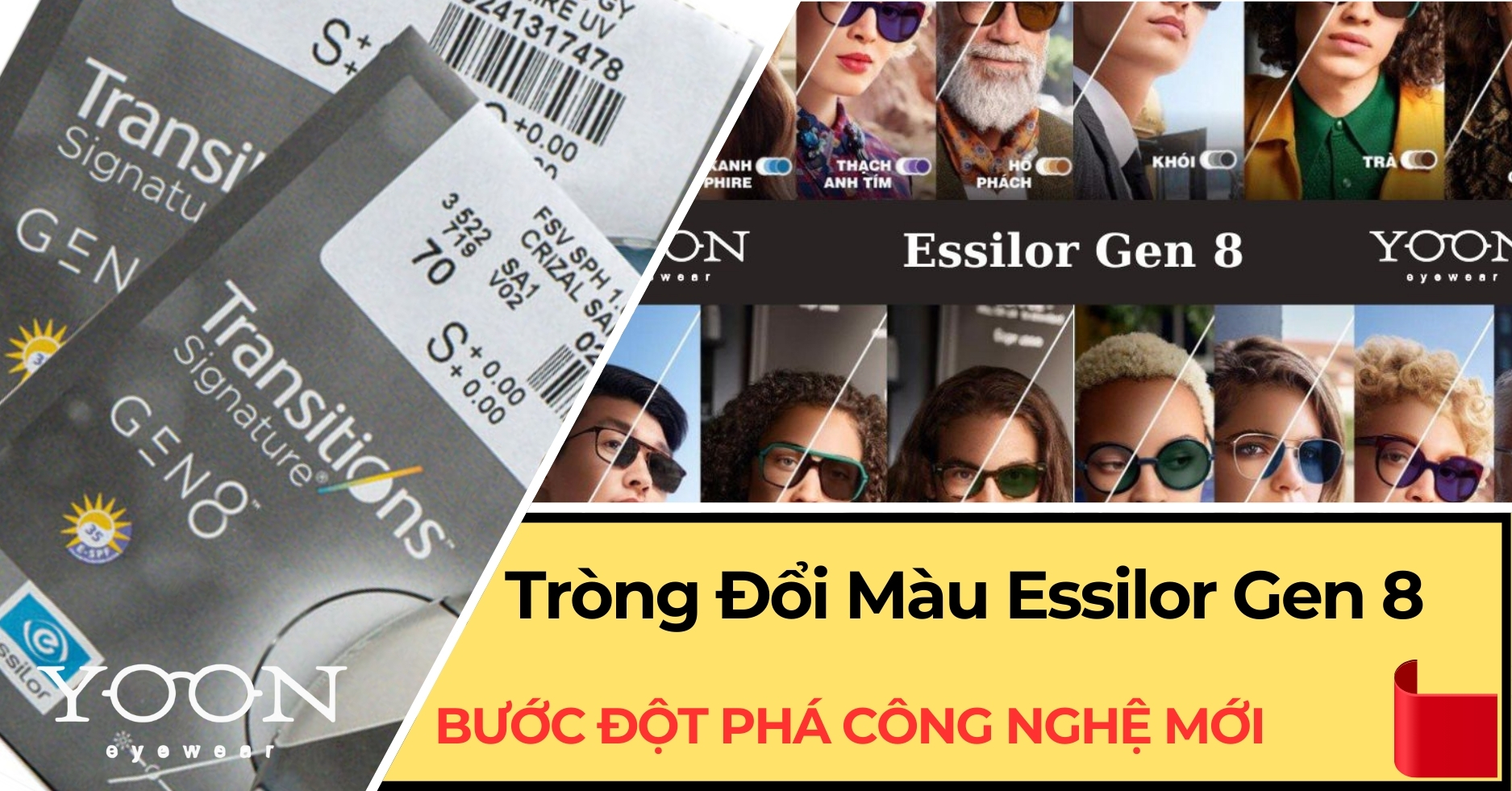Essilor Gen 8 - Bước Đột Phá Trong Công Nghệ Tròng Kính Đổi Màu