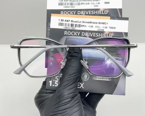 Review Tròng Chống Chói Đèn Xe Rocky Driveshield 1.56