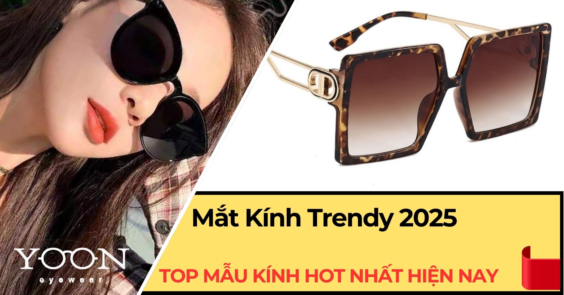 Mắt Kính Trendy 2025 - Lướt Sóng Xu Hướng Cùng Giới Mộ Điệu