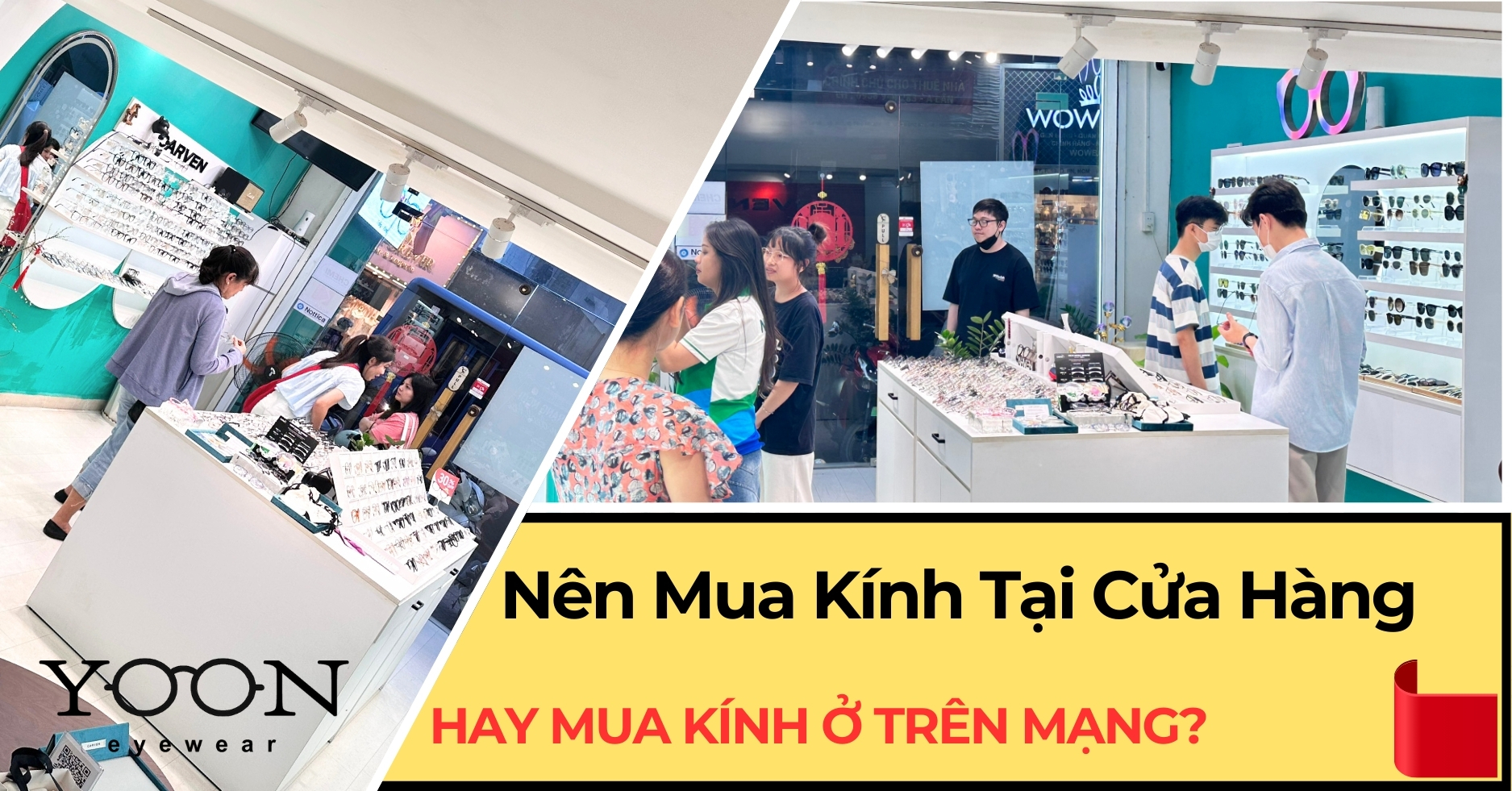 Nên Mua Kính Trực Tiếp Tại Cửa Hàng Hay Mua Kính Trên Mạng Tốt Hơn?