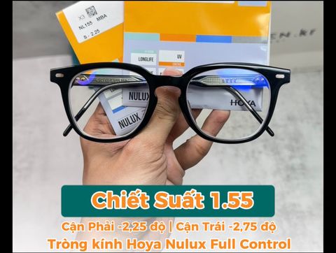 Review Tròng Kính Hoya Nulux Full Control 1.55