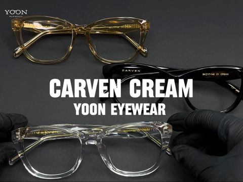 Review Chân Thật Gọng Kính Carven Cream C070