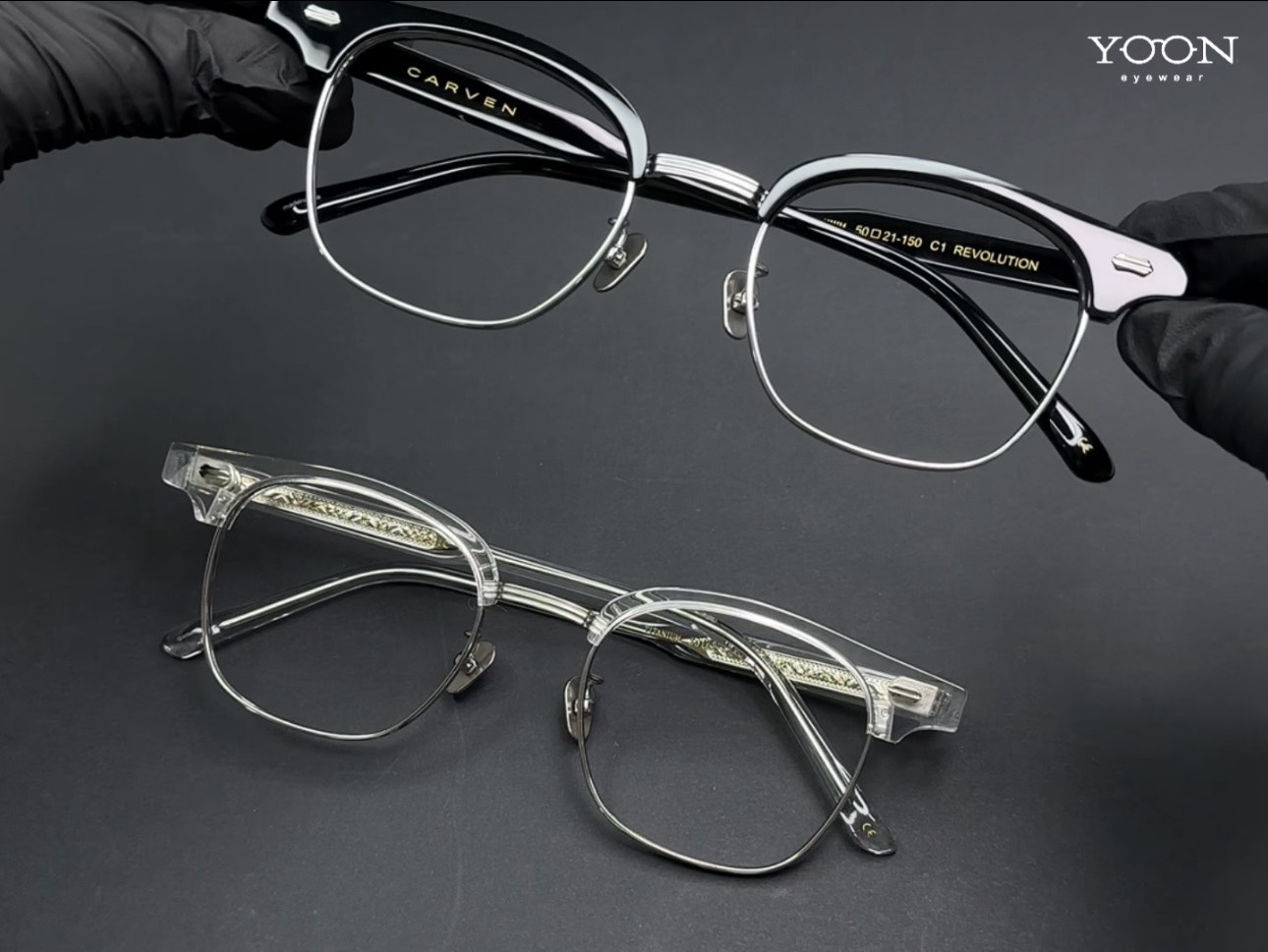 Review Chân Thật Gọng Kính Carven Revolution C138