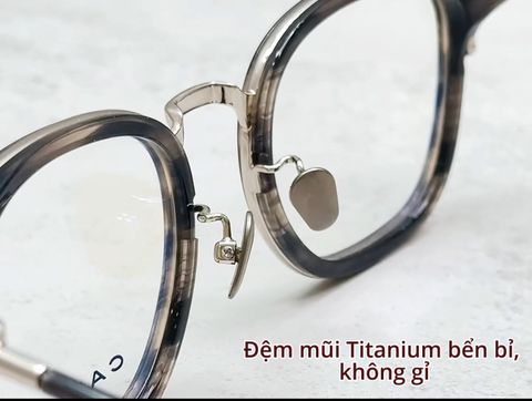 Review Chân Thật Gọng Kính Carven Sparkling C015