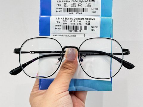 Review Tròng Kính Chống Chói Ngày & Đêm Elements Night Ar 1.61