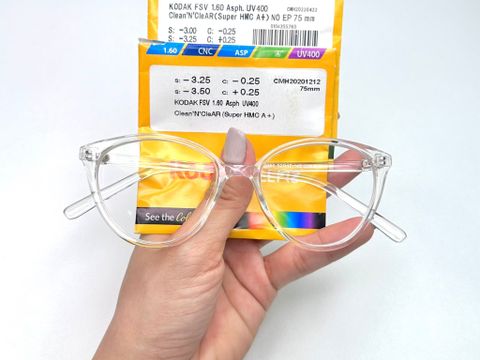 Review Tròng Kính Kodak Clean&Clear 1.60