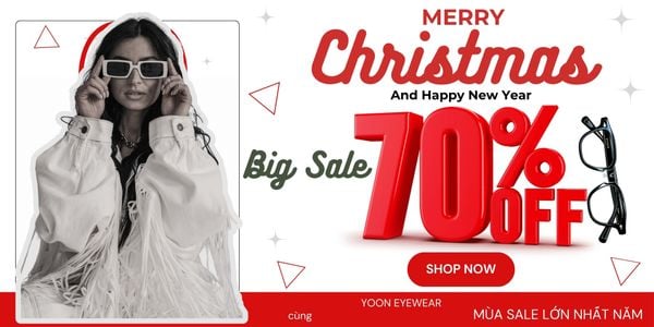 Sale Tưng Bừng Cuối Năm - Merry Christmas & New Year