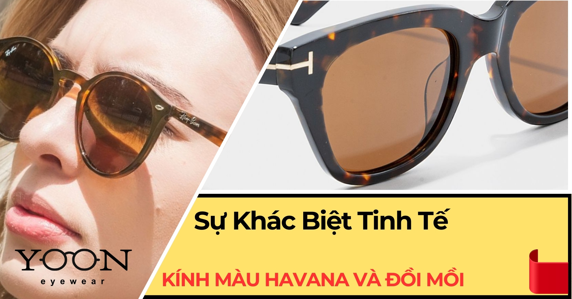 Sự Khác Nhau Giữa Kính Màu Hanava Và Màu Đồi Mồi
