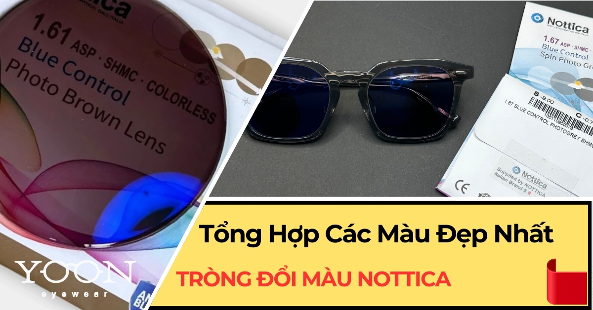 Tổng Hợp Các Tròng Đổi Màu Nottica Đẹp Và Đẳng Cấp