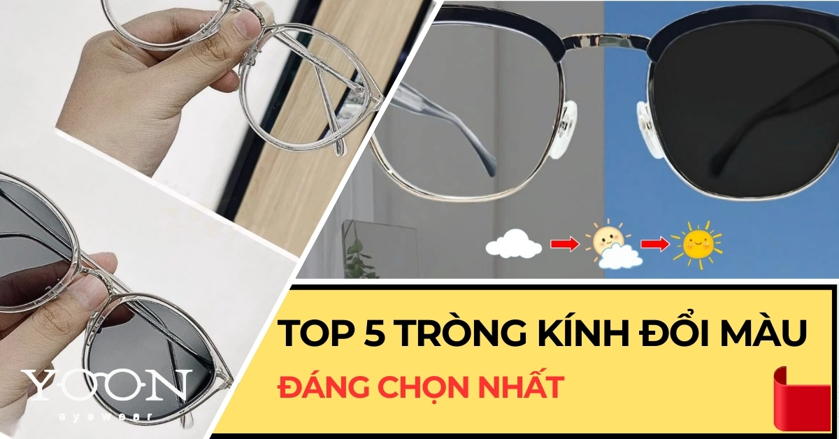 Top 5 Tròng Kính Đổi Màu Đáng Chọn Nhất