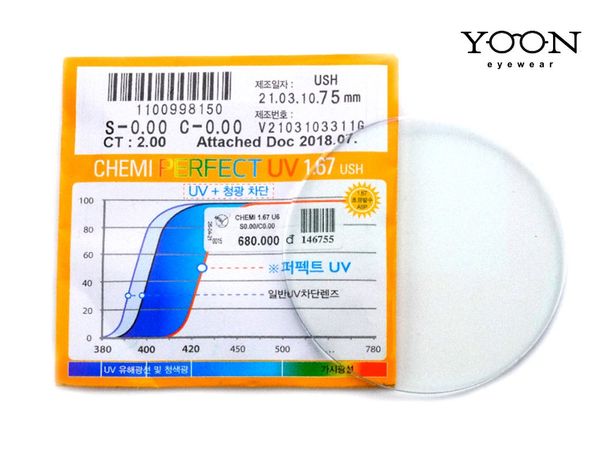 Chemi&nbsp;Perfect&nbsp;Crystal&nbsp;U6 Coated&nbsp;1.67