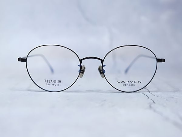 Gọng Kính Kiểu Dáng Oval Làm Từ Titan