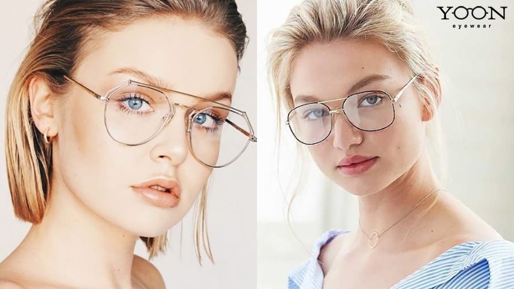 Lựa chọn kính đối với khuôn mặt hình tam giác
