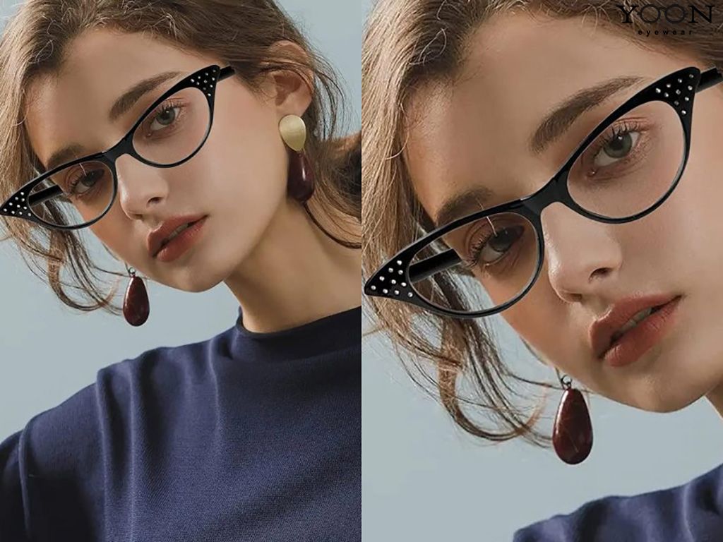 Lựa chọn kính đối với khuôn mặt hình trái tim