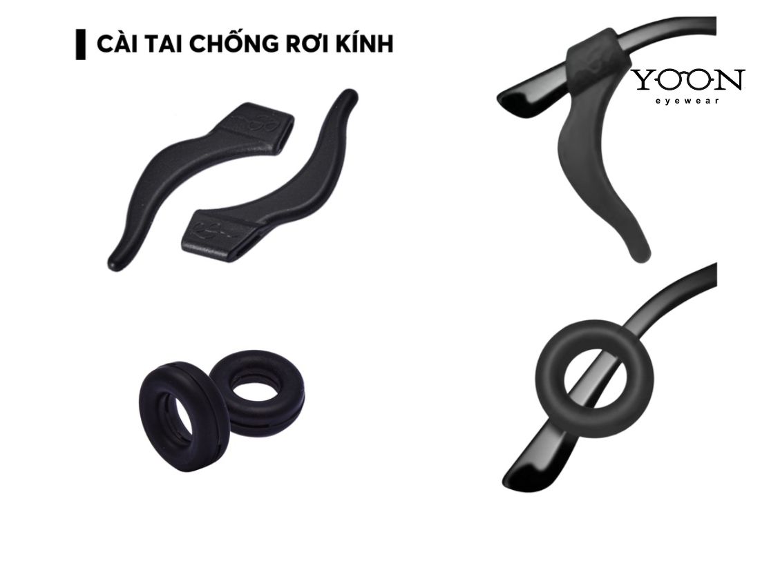 Sử Dụng Miếng Đệm Chống Trượt Ở&nbsp;Phần Đuôi Gọng