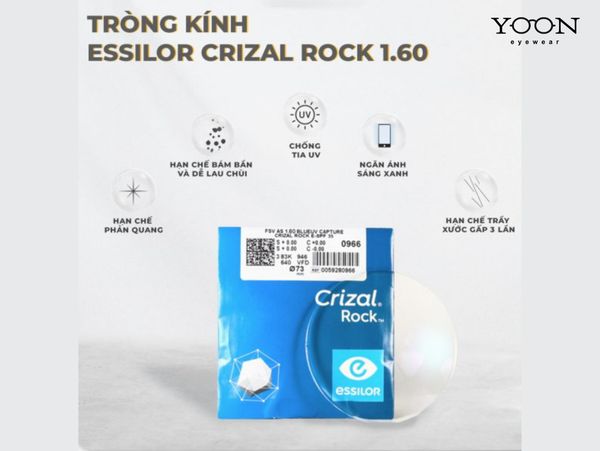 Tròng Essilor Chiết Suất 1.60