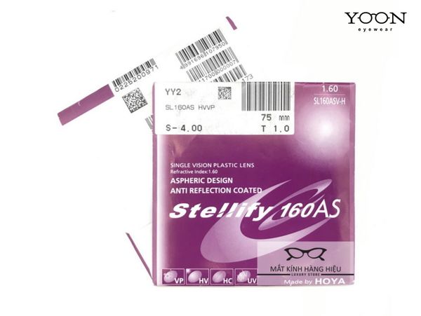 Tròng Hoya Chiết Suất 1.60