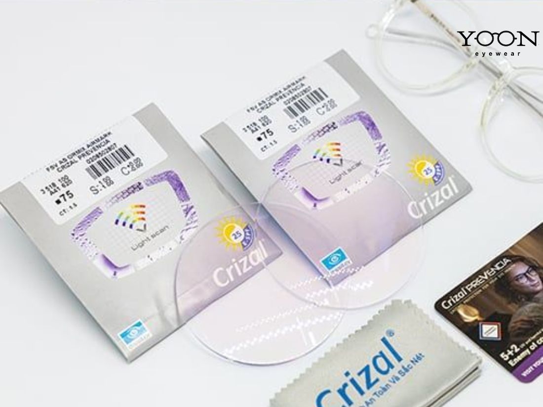 Tròng Kính Chống Ánh Sáng Xanh Essilor Crizal Prevencia