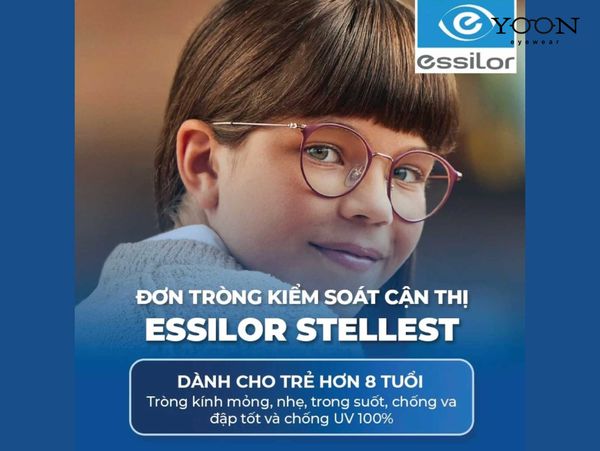 Tròng Kính Kiểm Soát Tiến Triển Cận Thị