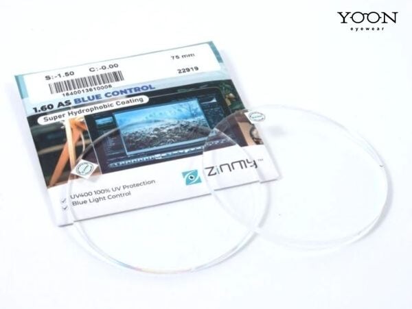 Tròng Zinmy Chiết Suất 1.60