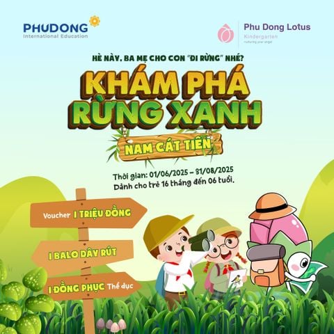 HÈ NÀY, BA MẸ CHO CON “ĐI RỪNG” NHÉ?