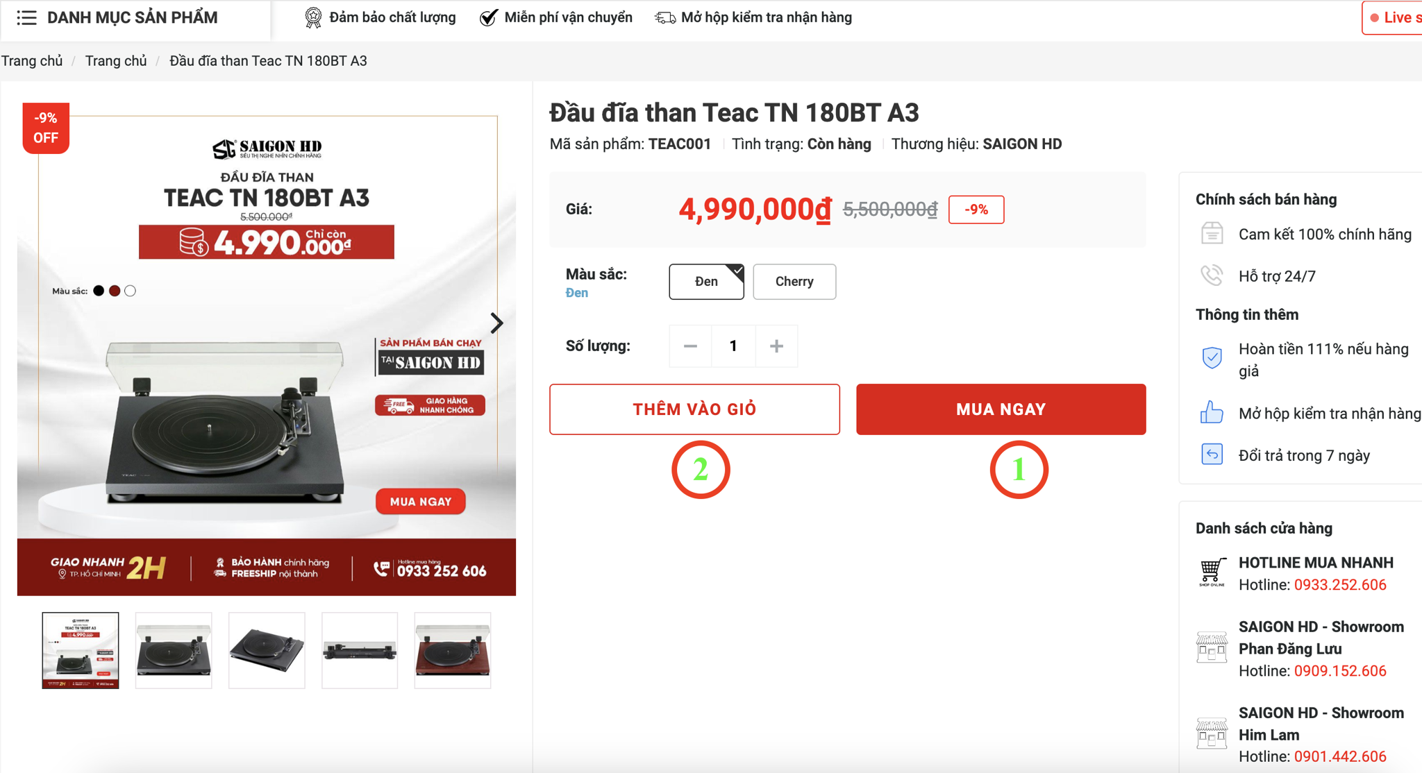 Hướng dẫn mua hàng trên trang www.daudiathan.vn