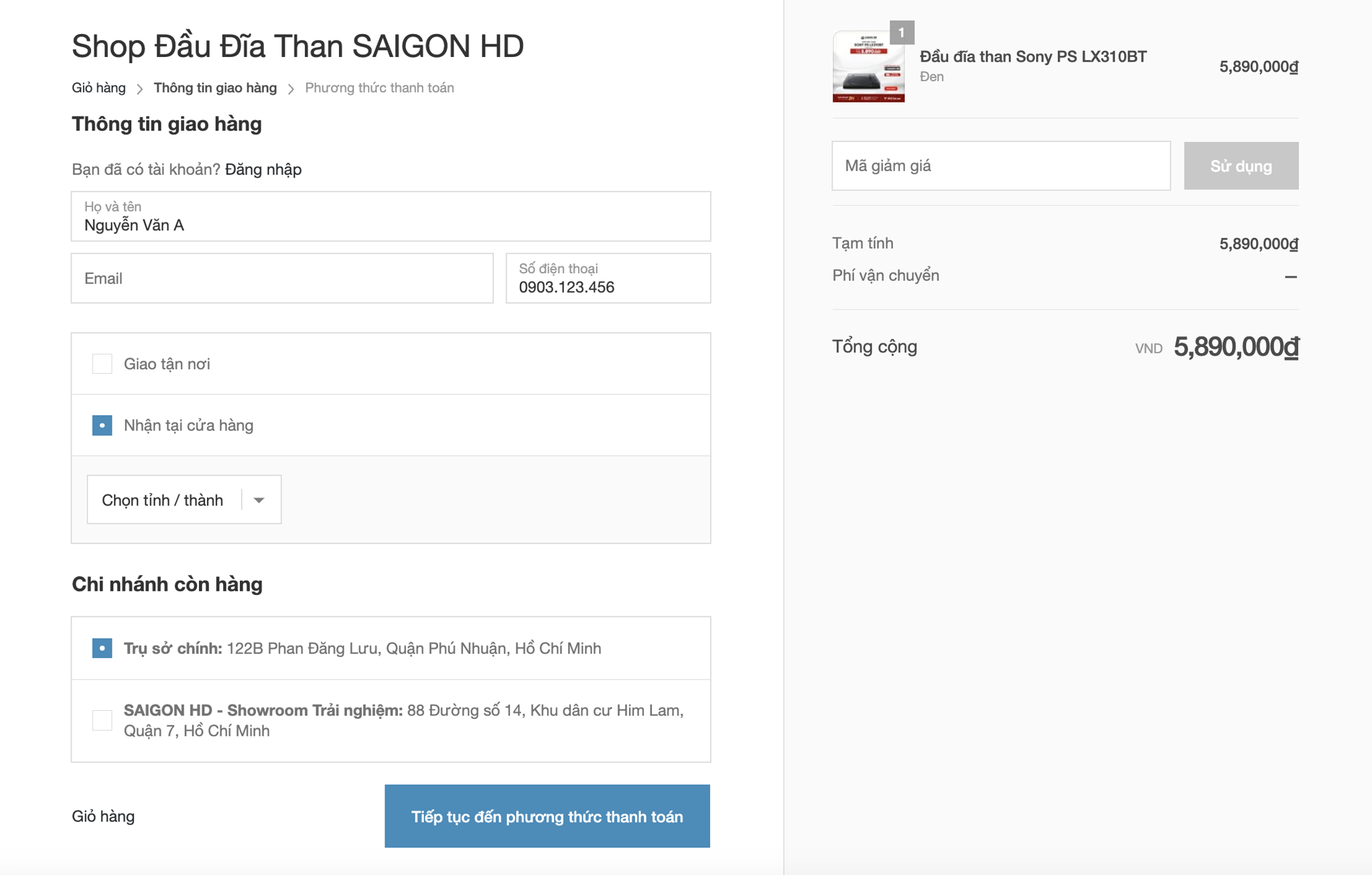 Hướng dẫn mua hàng trên trang www.daudiathan.vn
