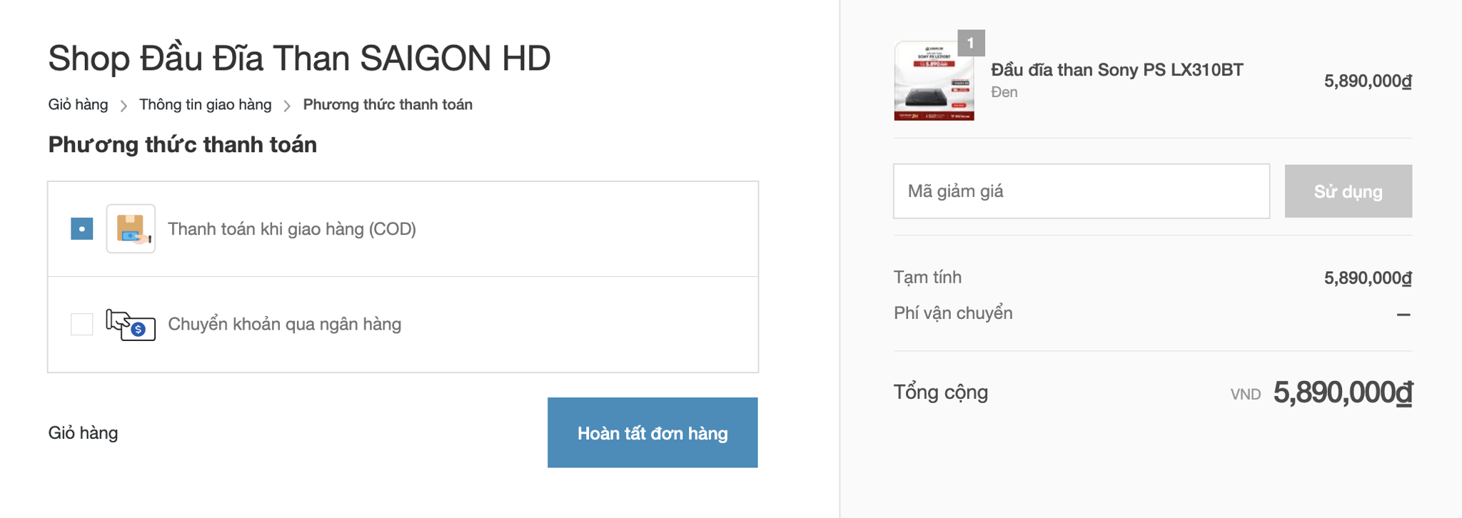 Hướng dẫn mua hàng trên trang www.daudiathan.vn