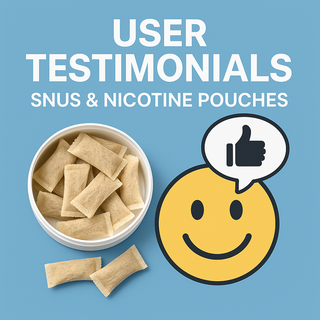 Sharing User Testimonials About Snus and Nicotine Pouches
