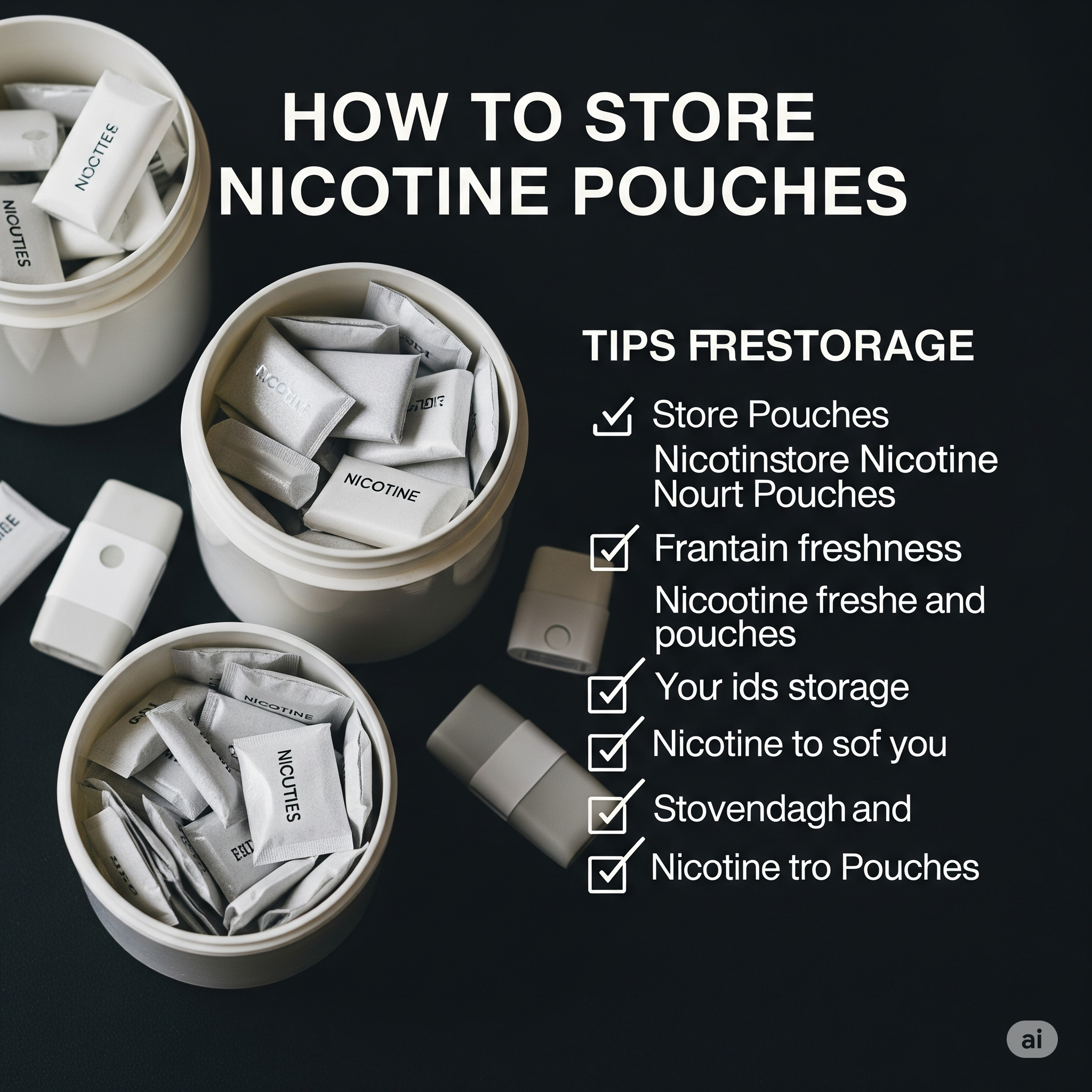 How to Store Nicotine Pouches Correctly: Optimize Your Experience and Extend Shelf Life