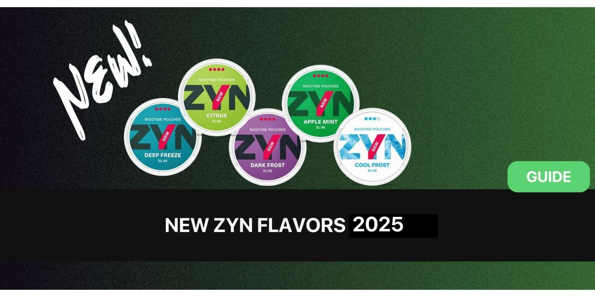 Explore Exciting Top Zyn Nicotine Pouches Flavors: A Comprehensive Guide for 2025