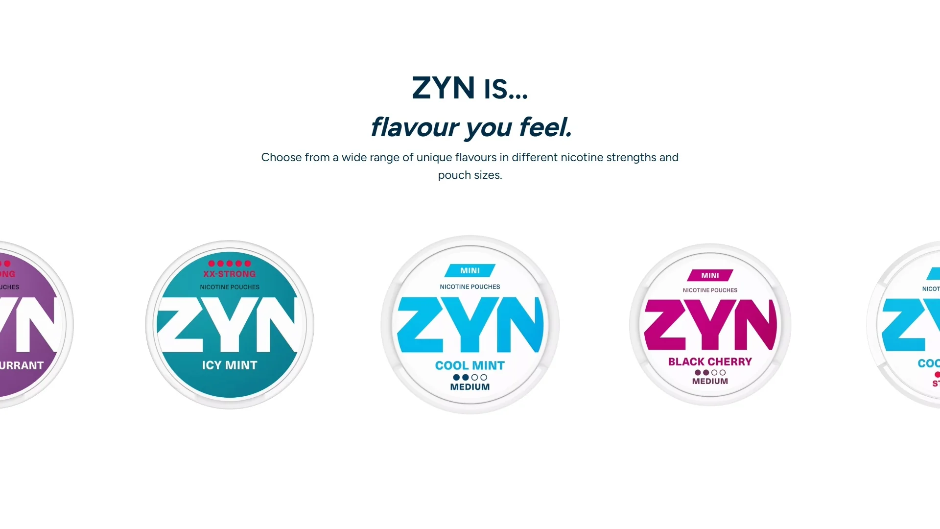 Savor the Top Zyn Nicotine Pouches Flavors Available