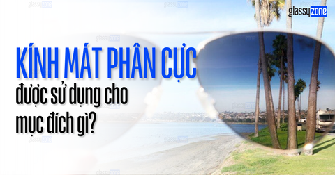 Kính mát phân cực được sử dụng cho mục đích gì?