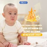 Cẩn trọng với Dấu Hiệu Thừa Vitamin D3 ở Trẻ Sơ Sinh – Bố Mẹ Đã Biết Chưa?