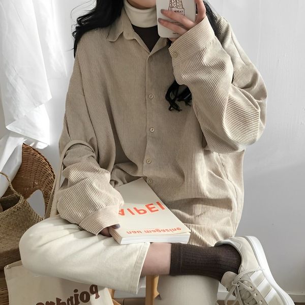 Mua áo sơ mi vải nhung tăm Hà Nội: Thời trang tinh tế cho mùa lạnh