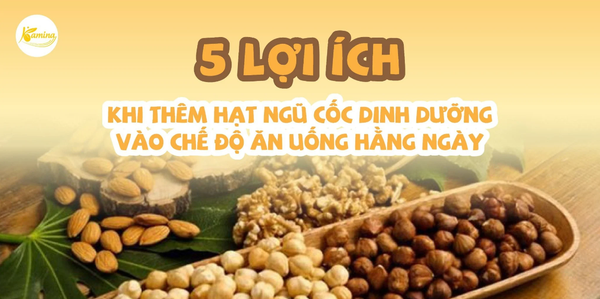 5 Lợi Ích Khi Thêm Hạt Ngũ Cốc Dinh Dưỡng Vào Chế Độ Ăn Uống Hằng Ngày