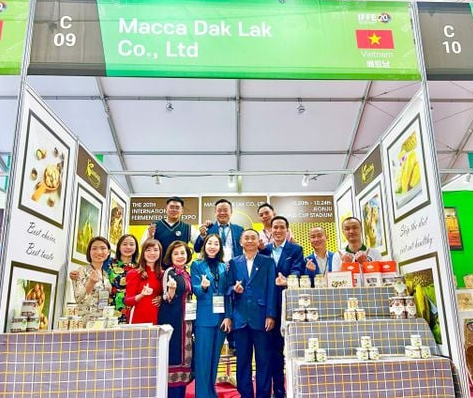 Macca Đắk Lắk trên xứ sở Kim Chi