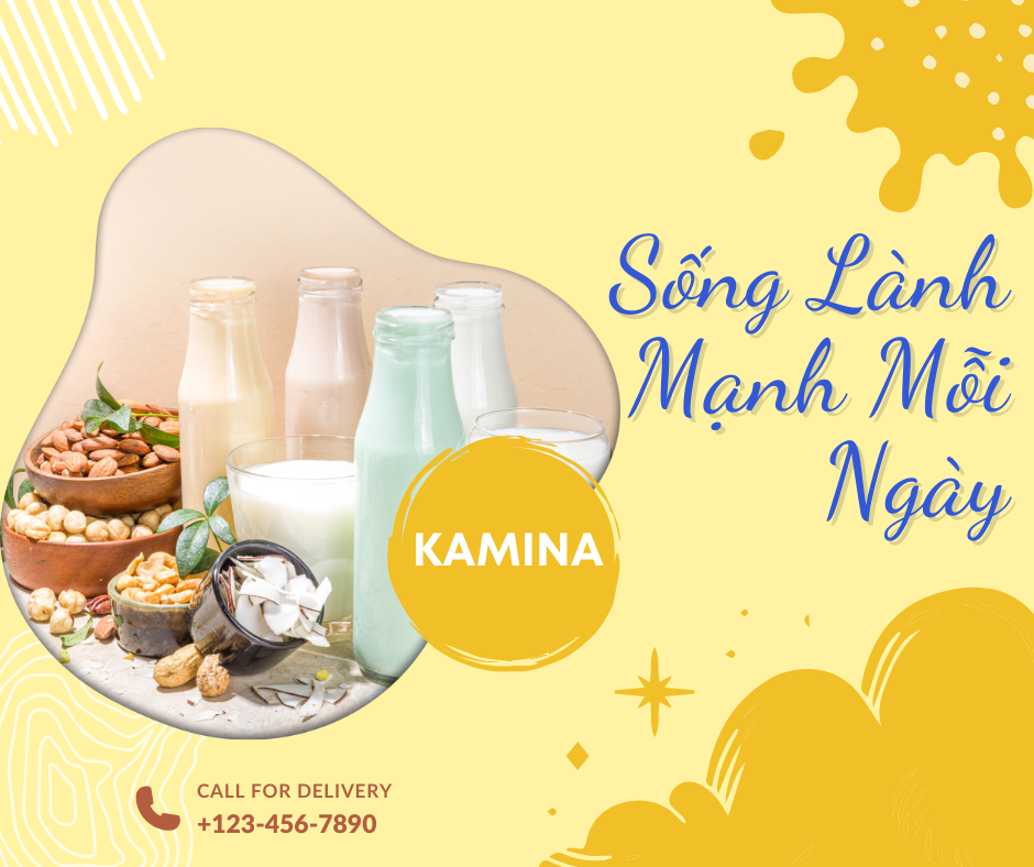 Sữa Hạt Kamina – Sống Lành Mạnh Mỗi Ngày Với Dòng Sữa Hạt Thuần Chất Từ Đắk Lắk