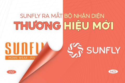 SUNFLY RA MẮT BỘ NHẬN DIỆN THƯƠNG HIỆU MỚI - THAY ĐỔI ĐỂ BỨT PHÁ