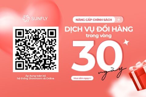 NÂNG CẤP CHÍNH SÁCH ĐỔI HÀNG TRONG VÒNG 30 NGÀY