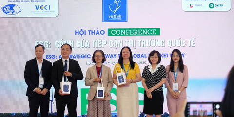 GREEN IN nổi bật tại Vietfish 2025 với bài phân tích chuyên sâu về xu hướng ESG cho ngành Thủy Sản