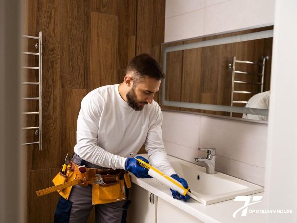 Hướng dẫn lắp chậu rửa mặt âm bàn đơn giản, dễ hiểu