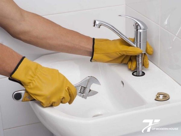 Hướng dẫn lắp đặt vòi lavabo nóng lạnh đúng kỹ thuật