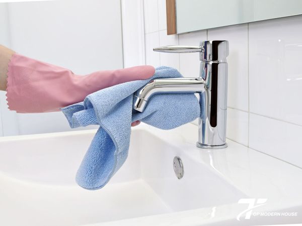 9+ mẹo làm sạch vòi chậu cực nhanh, cực hiệu quả