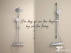 Nên dùng vòi sen tắm đứng hay sen tắm thường: Đâu là lựa chọn phù hợp?